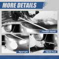 Auto Dynasty 6pcs Factory Style Headlights Assembly And Bumper Lamps Compatible With Ford F150 F250 F350 Bronco 92-96 Driver