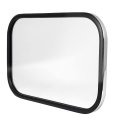 Gg Grand General 33086 Stainless Steel Center Mount 5-1 2 X 8-1 Inches Rectangle Flat Mirror 