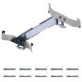 Satco S12620 Pressure Bracket Kit For 5a 6 Inch Led Downlight Retrofit Adjustable Width Steel Construction Durable Mounting 