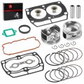 Top End Rebuild Kit Cylinder Gasket Piston W Rings For Polairs Rzr 4 S 800 Ranger 2011-2017