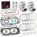 Top End Rebuild Kit Cylinder Gasket Piston W Rings For Polairs Rzr 4 S 800 Ranger 2011-2017