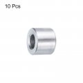 Uxcell 10pcs Aluminum Spacer 4 Bore X 2 Od 5 16 Length Screw Standoff Bushing Plain Finish Round Metal For 1 Id Screws Bolts