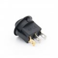 Baomain Car Truck Rocker Toggle Switch Blue Dot Led Light 12v Spst On-off Control 2 Pack W Cap Pair