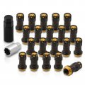Ajp Distributors Godsnow Jdm Universal Closed Ended Lug Nuts M12 X 1 25mm Thread Pitch Performance Aftermarket Tuner Wheels 
