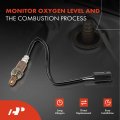 A-premium O2 Oxygen Sensor Compatible With Nissan Murano 2009-2010 3 5l Infiniti 7 2008 3 7l 2-pc Set Replace 22693ey00a