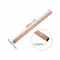Uxcell Copper Round Tube 12mm Od 1mm Wall Thickness 200mm Length Straight Pipe Tubing