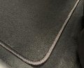 Carpet Front Floor Mats Black For Mercedes-benz 450sl 1980 1979 1978 1977 1976 1975 1974 1973 Includes Heel Pad 