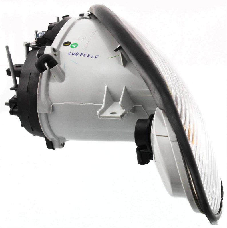 Evan-fischer Headlight Set For 1996-1999 Mercury Sable Left Driver And Right Passenger Side Halogen With Bulb S