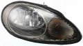 Evan-fischer Headlight Set For 1996-1999 Mercury Sable Left Driver And Right Passenger Side Halogen With Bulb S