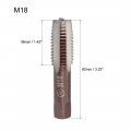 Uxcell Metric Hand Tap M18 Thread 2 5 Pitch 4 Straight Flutes Alloy Tool Steel Bottom Er Screw Tap Set Tapping Tools For