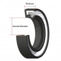 Motorcycle Front Fork Oil Seal 47x58x11mm Compatible With Ct70 C-a B C Trail 70 Mini Bike 1970 1980-1982 Ct70h Ct70h-k1 70 70h