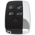 Ocpty 2 Pcs Flip Key Entry Remote Control Uncut Fob Shell Case Replacement For Land Rover Range Sport Lr2 Lr4 Evoque 2012 2013
