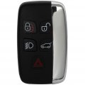 Ocpty 2 Pcs Flip Key Entry Remote Control Uncut Fob Shell Case Replacement For Land Rover Range Sport Lr2 Lr4 Evoque 2012 2013