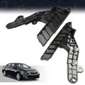 Front Bumper Bracket Retainer For 2013 2014 2015 Nissan Altima Sedan Left And Right Side Pair Black Polypropylene Replacement