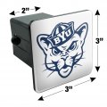 Brigham Young University Secondary Tow Trailer Hitch Cover Plug Insert 2