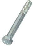 1 4-20-1 4 Cap Screw Hexagon Bolt Grade 5 Carbon Steel Zinc Finish Partially Threaded Coarse Thread 1 Piece