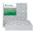Afb Silver Merv 8 21x22x1 Pleated Ac Furnace Air Filter Pack Of 6 Filters 100 Produced In The Usa 