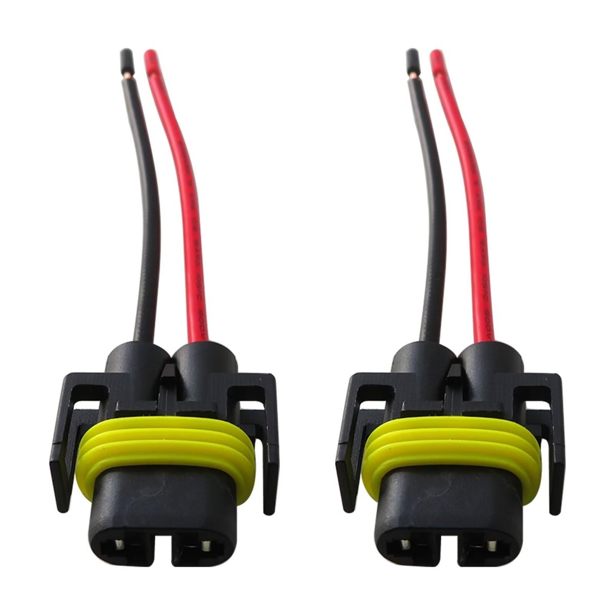 Two Harness Wire Pigtail Female S-h11 Head Light Low Beam Bulb Connector Fit For Nissan Sentra Sr Premium Sedan 4-door 2 0l