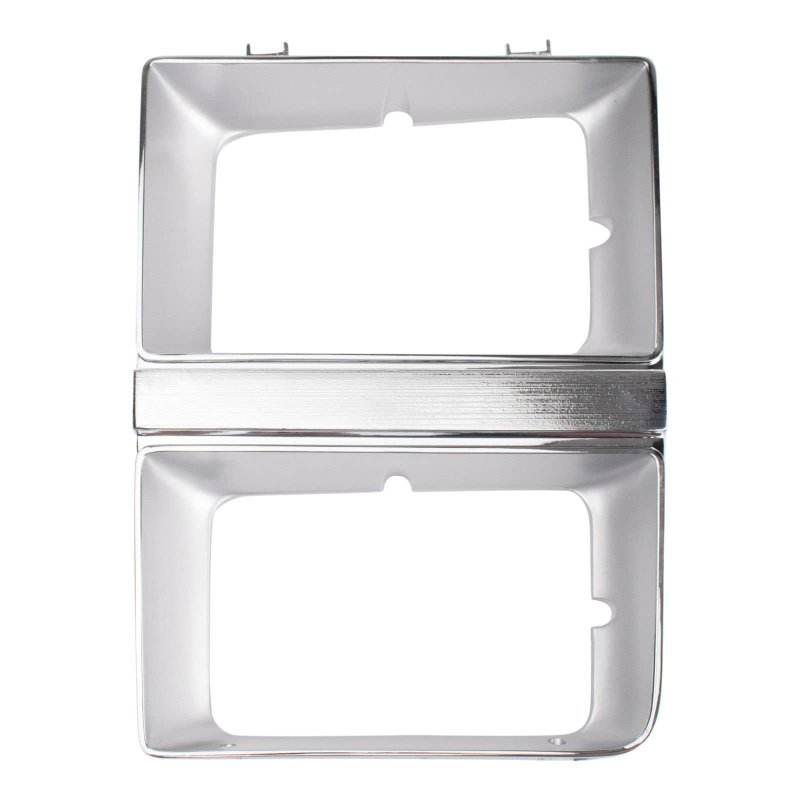 Headlight Bezel Set Fits 81-82 Chevrolet K10 20 30 Blazer C K1500 2500 3500