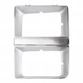 Headlight Bezel Set Fits 81-82 Chevrolet K10 20 30 Blazer C K1500 2500 3500