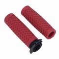 Handle Grips Fit For Gy6 Scooter Motorcycle 22mm Handlebar Throttle Silicone Red