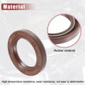 Uxcell 2pcs Car Oil Pump Crankshaft Seal Front Cover Replacement For Toyota Celica 1990-1997 No 9031132020