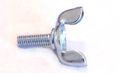 10-24 X 1 In Type D Stamped Wing Screws Steel Zinc 200 Piece Carton 