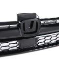 Pit66 Front Upper Grill Grille Compatible With Honda Cr-v 2020 2021 2022 71121tlaa60 Black