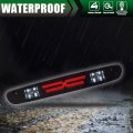 G-plus Led Third Brake Light Compatible With 07-14 Chevy Silverado Gmc Sierra 3rd Bar Cargo Type X Smokya Lensa Black Housinga