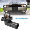 Engine Coolant Thermostat Housing Assembly 05184977ae For 300 Charger Made Of Abs Metal Direct Replacement