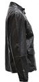 Women S Leather Jacket With Studs On Front And Back Size L Lg Large 