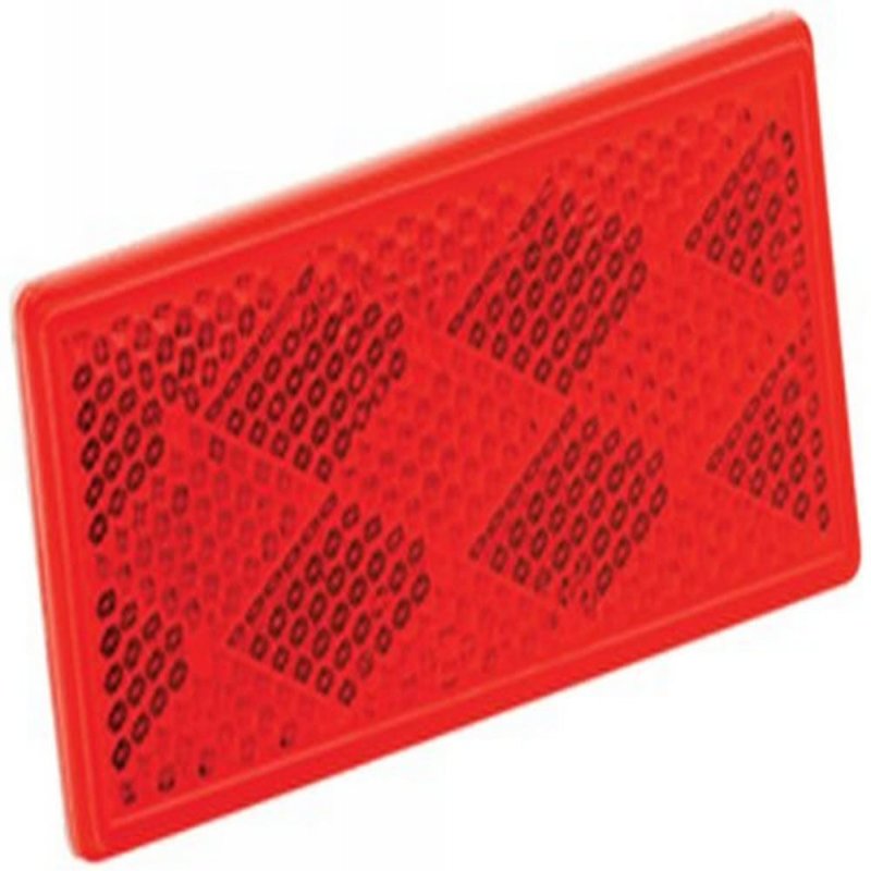Wesbar 003358 Marine Red Reflector