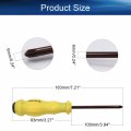 Auniwaig Y Tip Screwdriver Magnetic Spanner Titanium Plated Tri-wing Set 6mm Dia Repairing Tool A For Hand-making Automotive