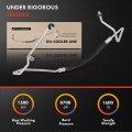 A-premium Automatic Transmission Oil Cooler Line Hose Assembly Compatible With Buick Lucerne 2006 2007 2008 3 8l