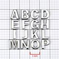 Metal Emblem Decal Logo Trim Badge Text Lettering Y Silver