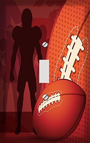 Football Time Decorative Switchplate Cover