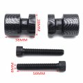 Httmt Carbon Swingarm Spool 8mm Thread Compatible With Hond Cbr954rr 02-03 Ducat 749r 04-06