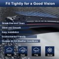 1 Pair 26 21 Front Windshield Wiper Blade For Audi A6 2012-2018 Replacement Set With Upgraded Stability All Weather Top-lock
