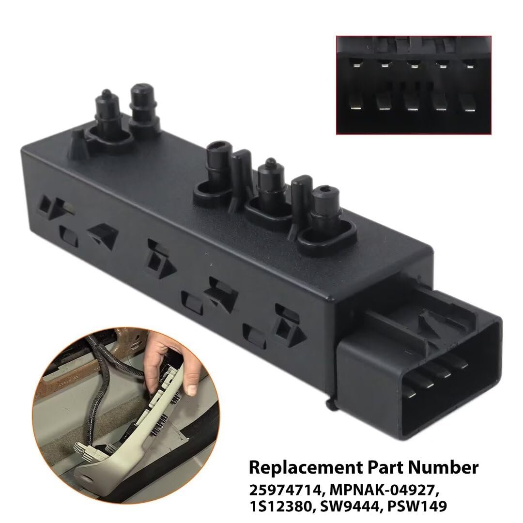 Seat Control Switch Replacement 25974714 1s12380 Sw9444 Psw149 Fit For G M C Terrain Slt Sport Utility 4-door 2 4l 2384cc 145cu