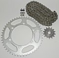 Chain And Sprocket Fits 2005-2014 Yamaha Tt-r230 230 12 49 106l