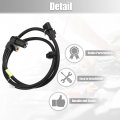 Uxcell 1 Pcs Front Left Abs Speed Sensor For Mitsubishi Lancer 2002-2004 2004 2005-2007 No Mr961237 Mr527311