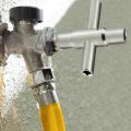 4 Way Sillcock Key Wrench Set Multi Functional Utilities Water For Stopcock Spigots Wall Hydrant Control Cabinet And Valves 2