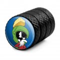 Looney Tunes Marvin The Martian Tire Rim Wheel Aluminum Valve Stem Caps