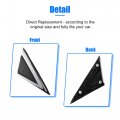 X Autohaux Front Right Mirror Corner Triangle Fender Cover Rearview Trim Panel For Cadillac Srx 2010-2016 22774040