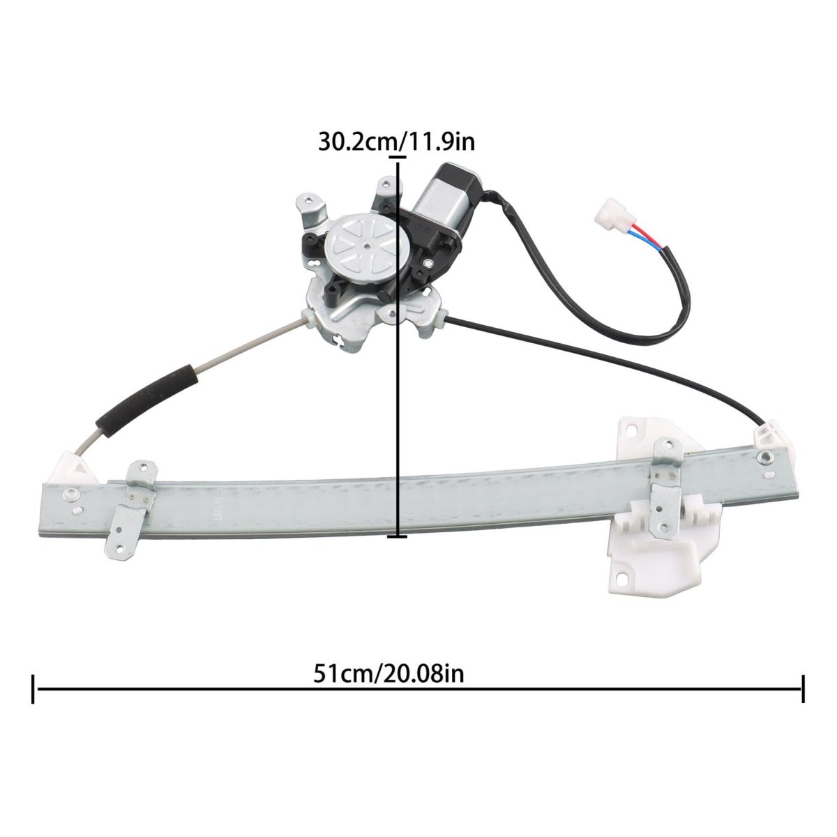 Power Electric Window Regulator With Motor Front Left Side For Mitsubishi Mirage 1997-2001 Part Number 741-930