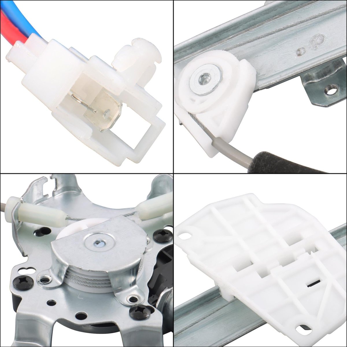 Power Electric Window Regulator With Motor Front Left Side For Mitsubishi Mirage 1997-2001 Part Number 741-930
