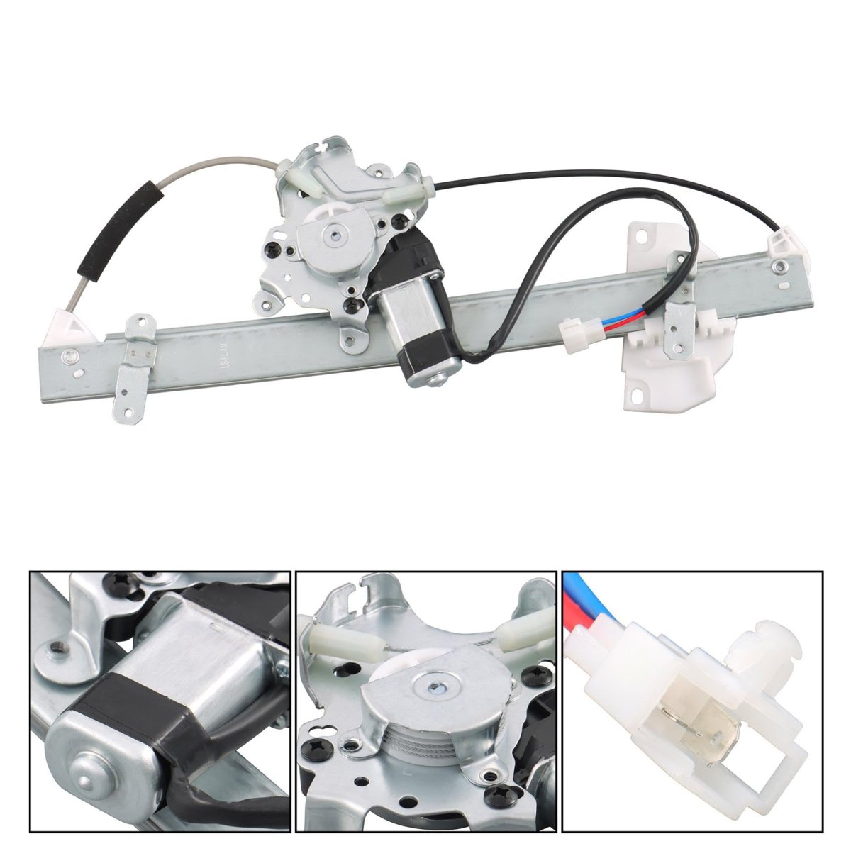 Power Electric Window Regulator With Motor Front Left Side For Mitsubishi Mirage 1997-2001 Part Number 741-930