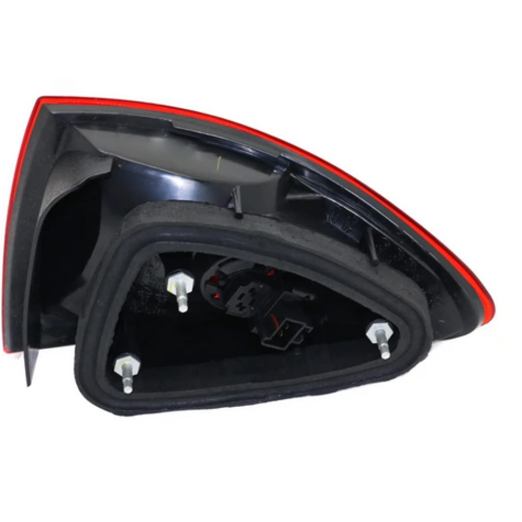 Outer Tail Light Assembly For Chevy Cavalier 2000 2001 2002 Driver Side Coupe Convertible Sedan Red Lens Halogen Part