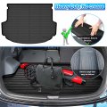 Cartist Cargo Liner Compatible With Hyundai Santa Fe Sport 2013-2018 All Weather Anti-slip Rear Trunk Mat Waterproof Tpe