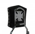 Studded Sissy Bar Backrest Luggage Rack For 98 Yamaha V-star 1100 Drag Star Xvs1100 Xvs1100a Silverado